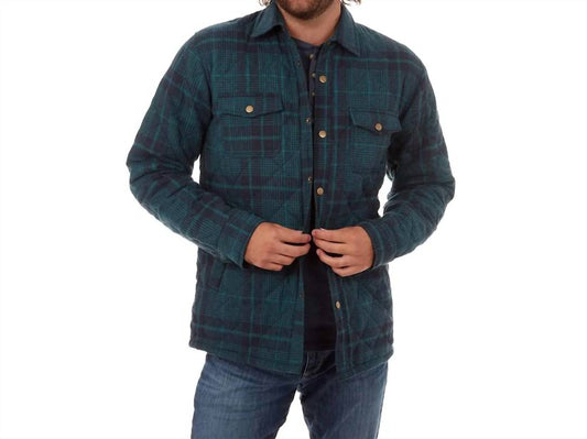 Px - Leon Quilted Flannel Jacket
