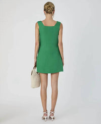 French Connection - Birdie Linen Square Neck Dress