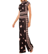 Misa Los Angeles Nuela Pants in ginko border - women's pants - view 5