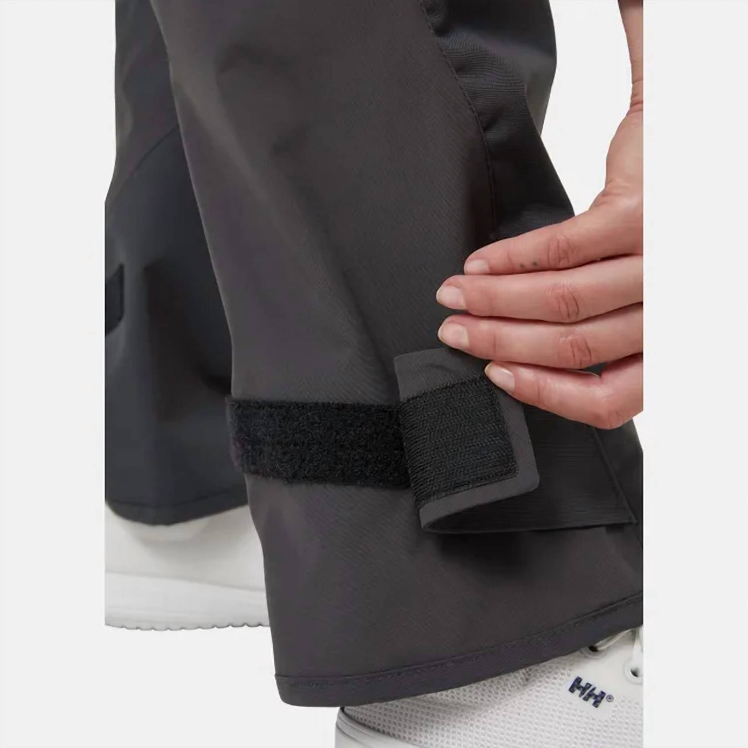 Helly Hansen Women's SKAGEN Offshore Bib / Solopette in ebony - women's pants - view 7