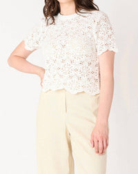 Dex - Amelia Crochet Crop Top