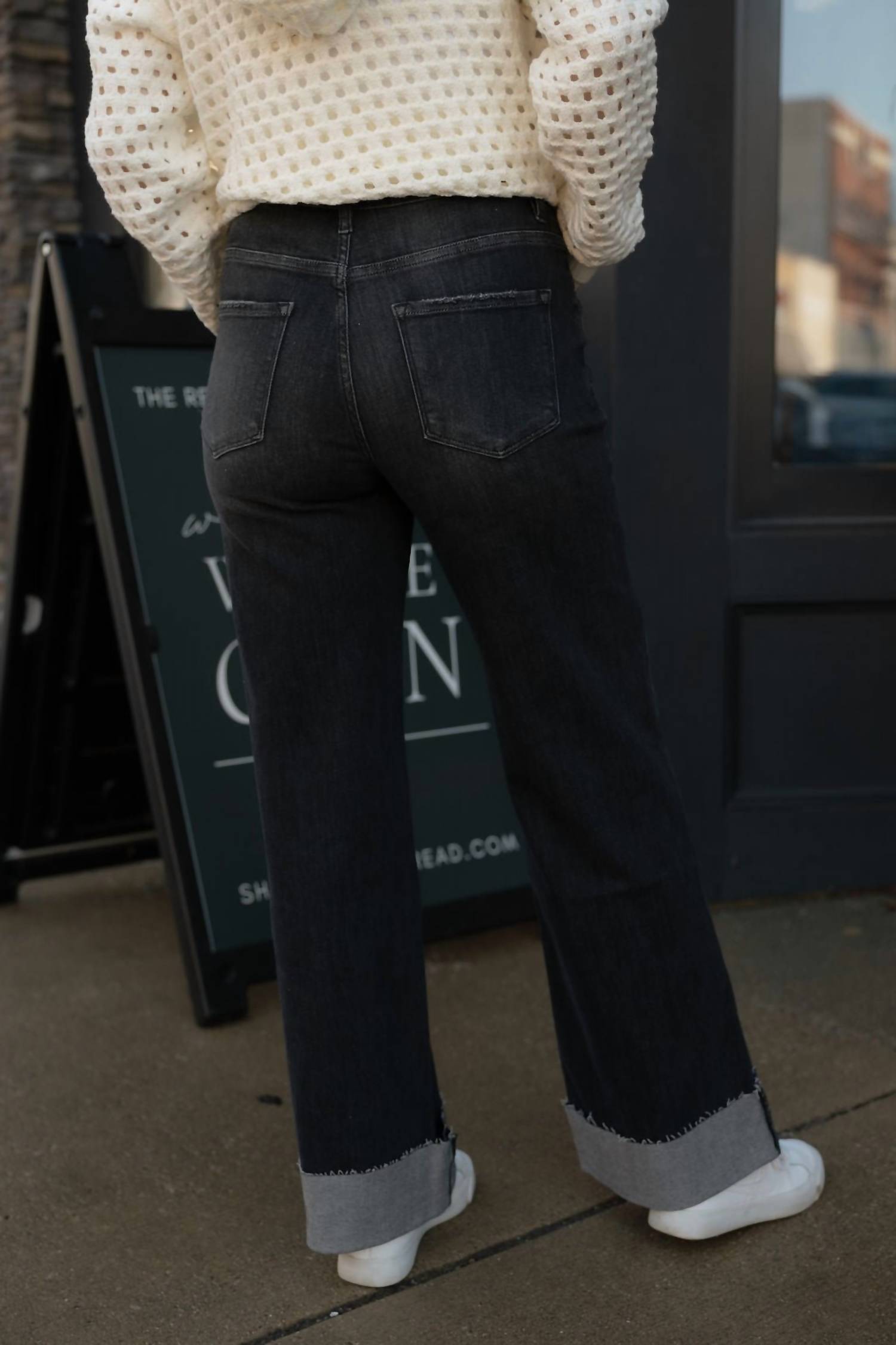 Elan - Cuffed Denim Jeans