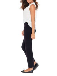 Miraclesuit Tummy Control Work Leggings in black - women's pants - detail view
