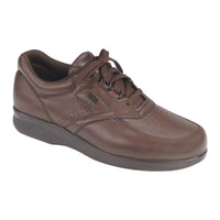SAS Men's Time Out Walking Shoes in antique walnut clearance - men's sneaker - detail view