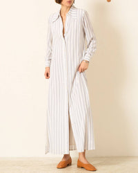 Alix Of Bohemia - Lotte Stripe Long Shirt Dress