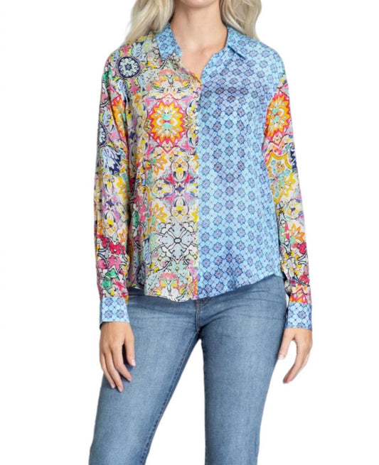 Apny - Painted Tile Shirt