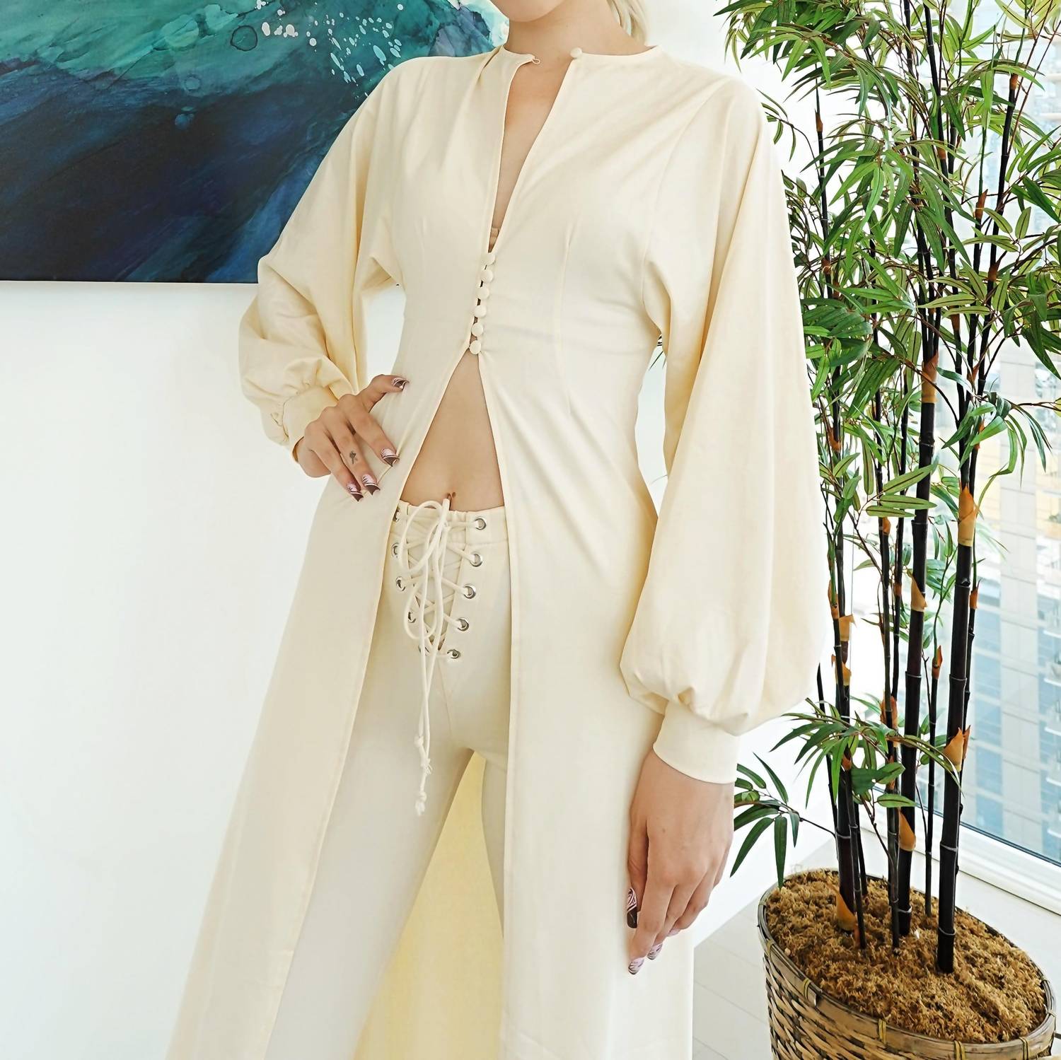 Koy & Victoria - Ify Long Sleeve Duster