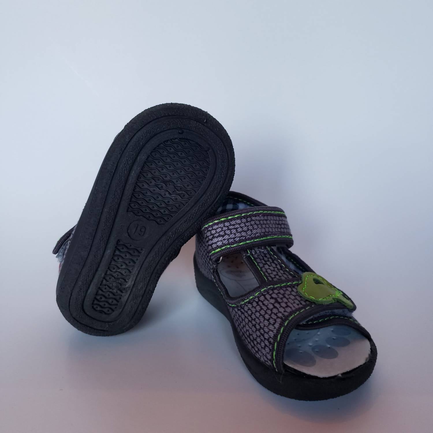 Renbut Shoes - Boy's Velcro 2-strap Sandal