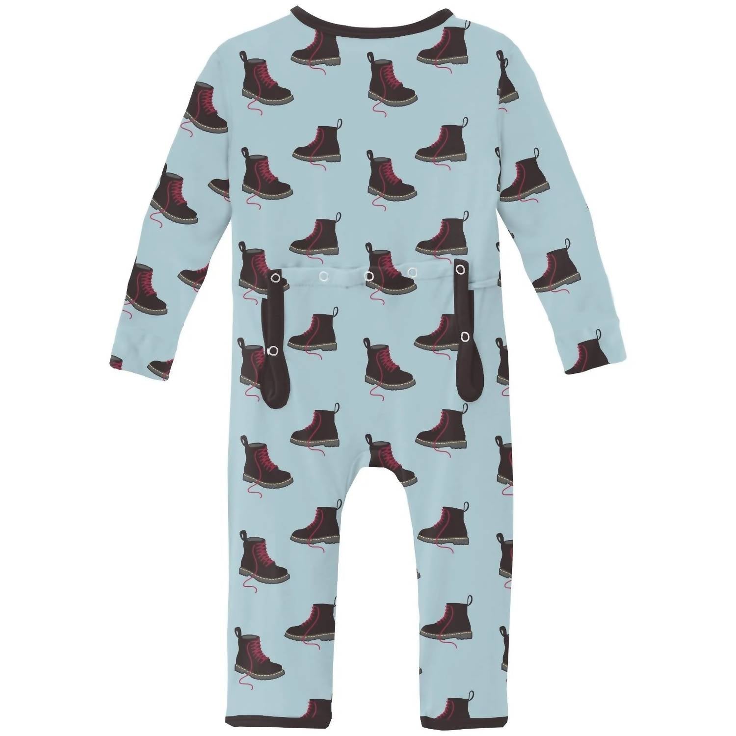 Kickee - Kids' Print Coverall with 2 Way Zipper