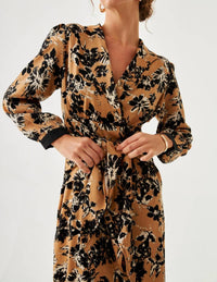 Nud By Nekane - Women's Long Floral Dress