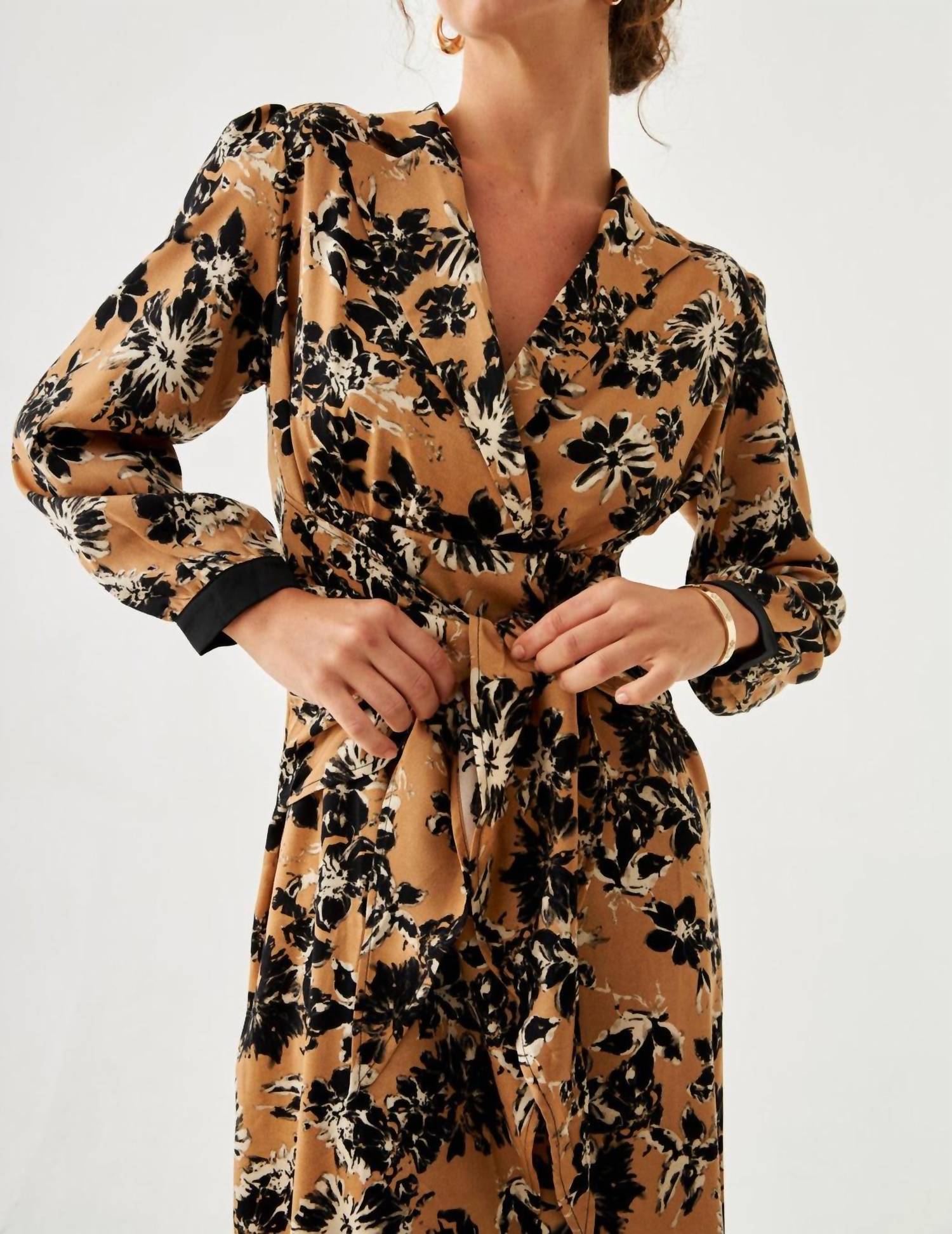 Nud By Nekane - Women's Long Floral Dress