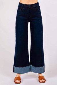 Letter To Juliet - Bianca A Line Wide Cuff Jean