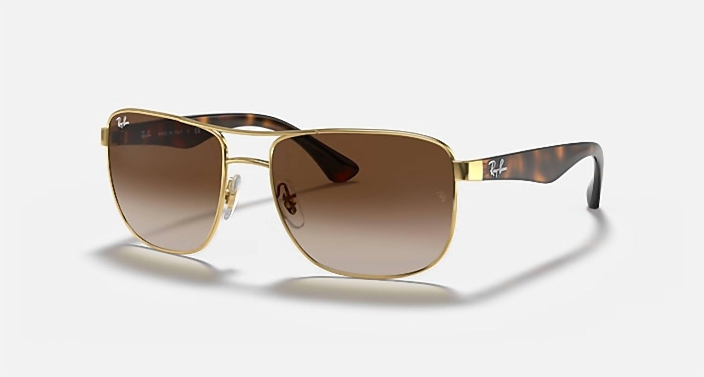 Ray Ban - Square Non Polarized Sunglasses Rb3533 - 001 - 13
