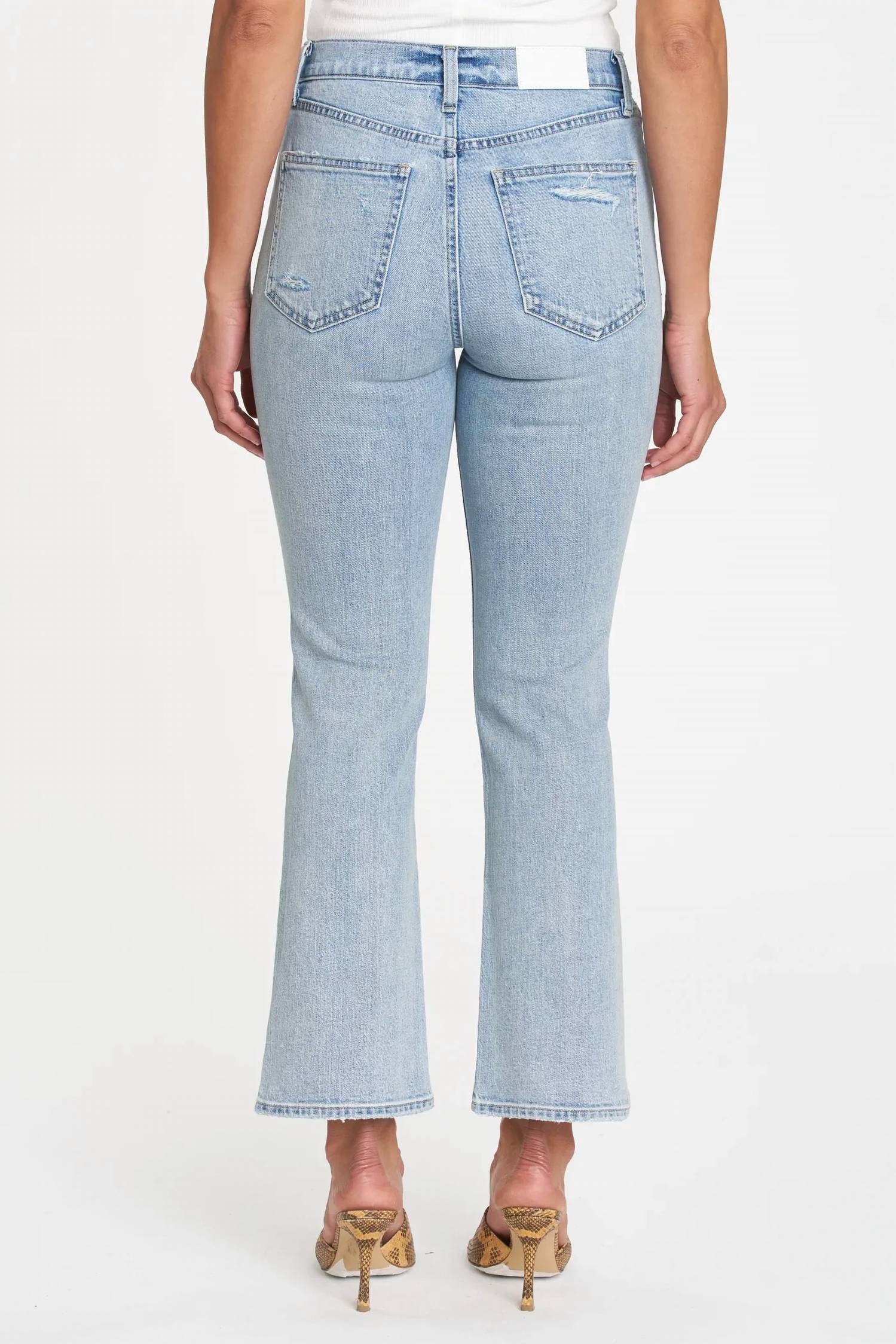 Pistola - Lennon High Rise Crop Boot Jean