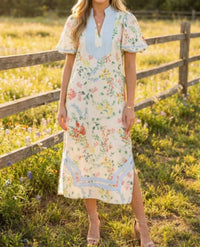 Beeson River - Floral Tunic Maxi Dress