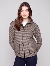 Charlie B - Reversible Plaid Jacket