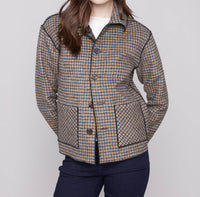 Charlie B - Reversible Plaid Jacket