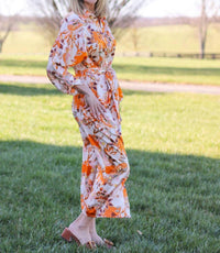 Sweet Lemon - Sunrise Serenade Midi Dress