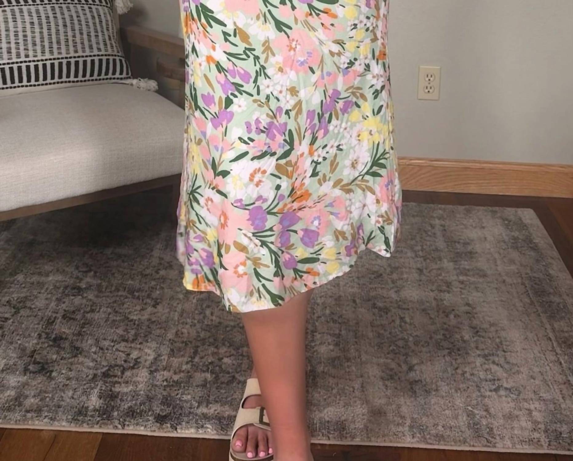 Sadie & Sage - Flower Field Maxi Skirt