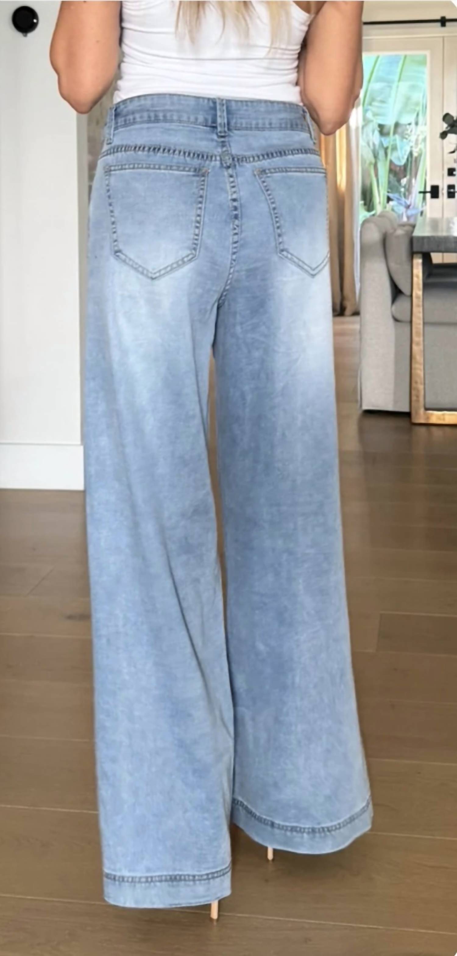Bevy Flog - Jodi Wide Leg Jeans