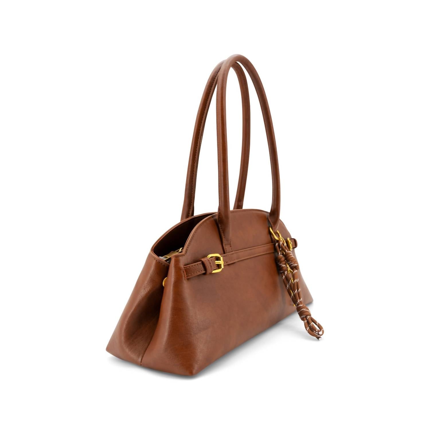 Like Dreams Women's Liorah Crescent Shoulder Bag in brown - women's bag - alternate view