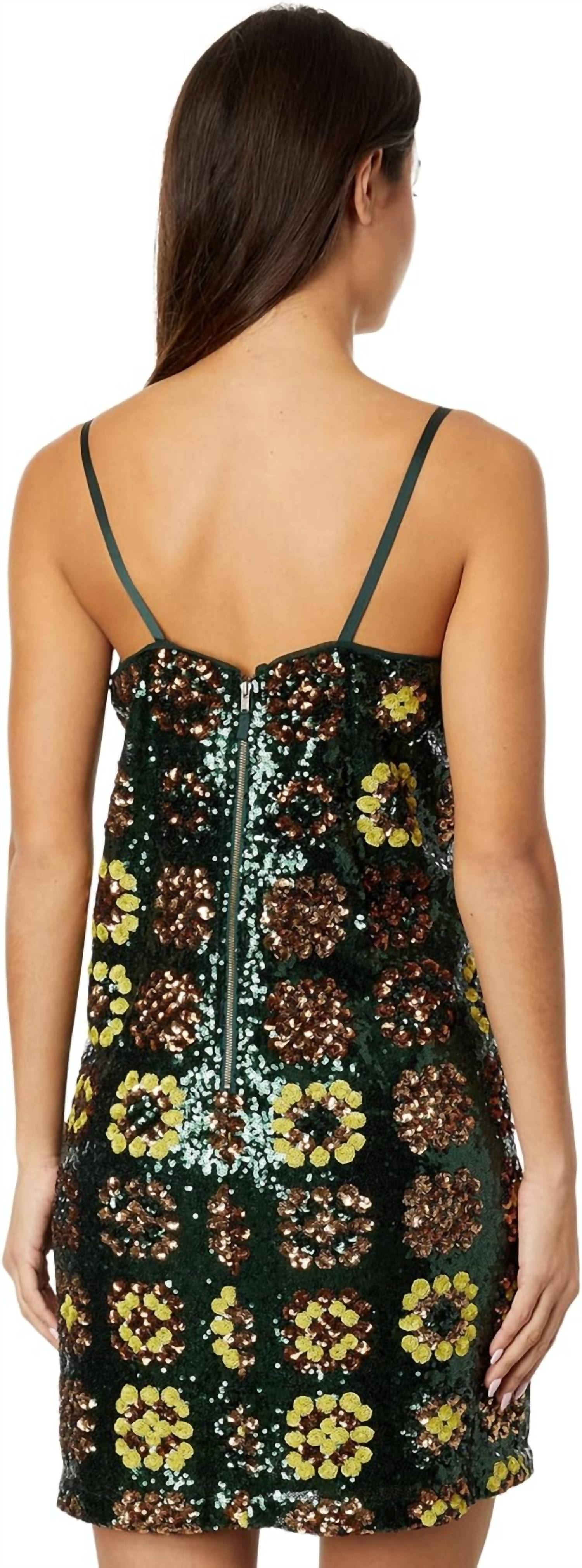 Gemini Sequin Mini Dress
