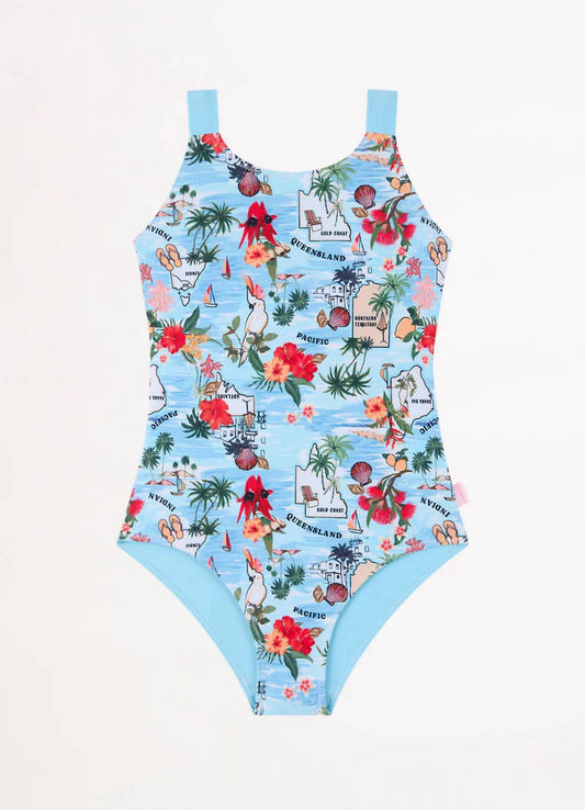 Seafolly - Girl's Summer Vacay One Piece
