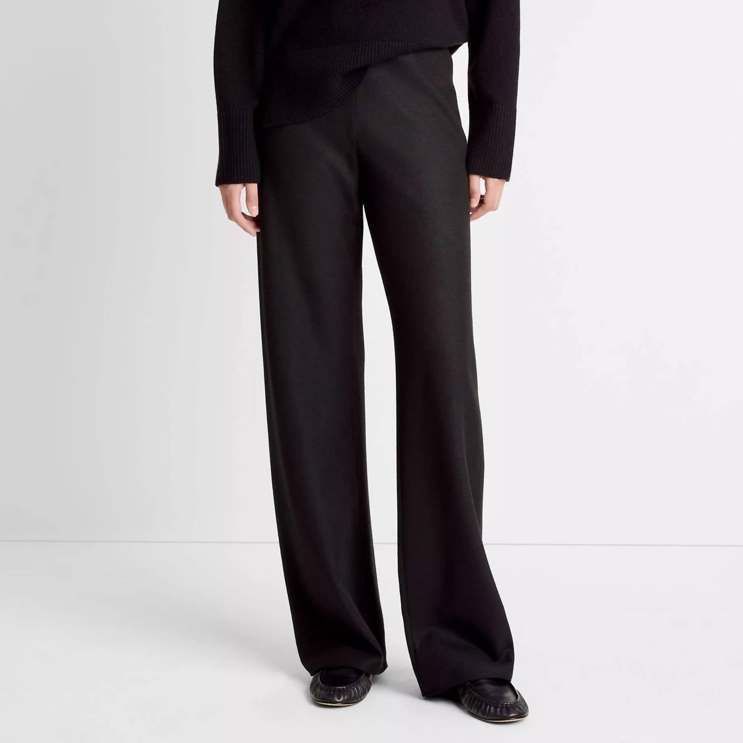 Vince - Wool Blend Bias Pant