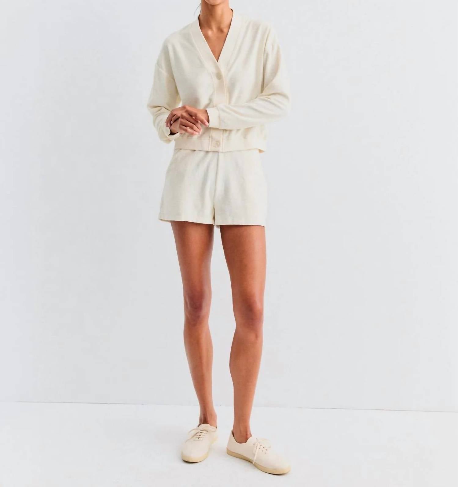 Kule - Terry Venus High Waist Shorts