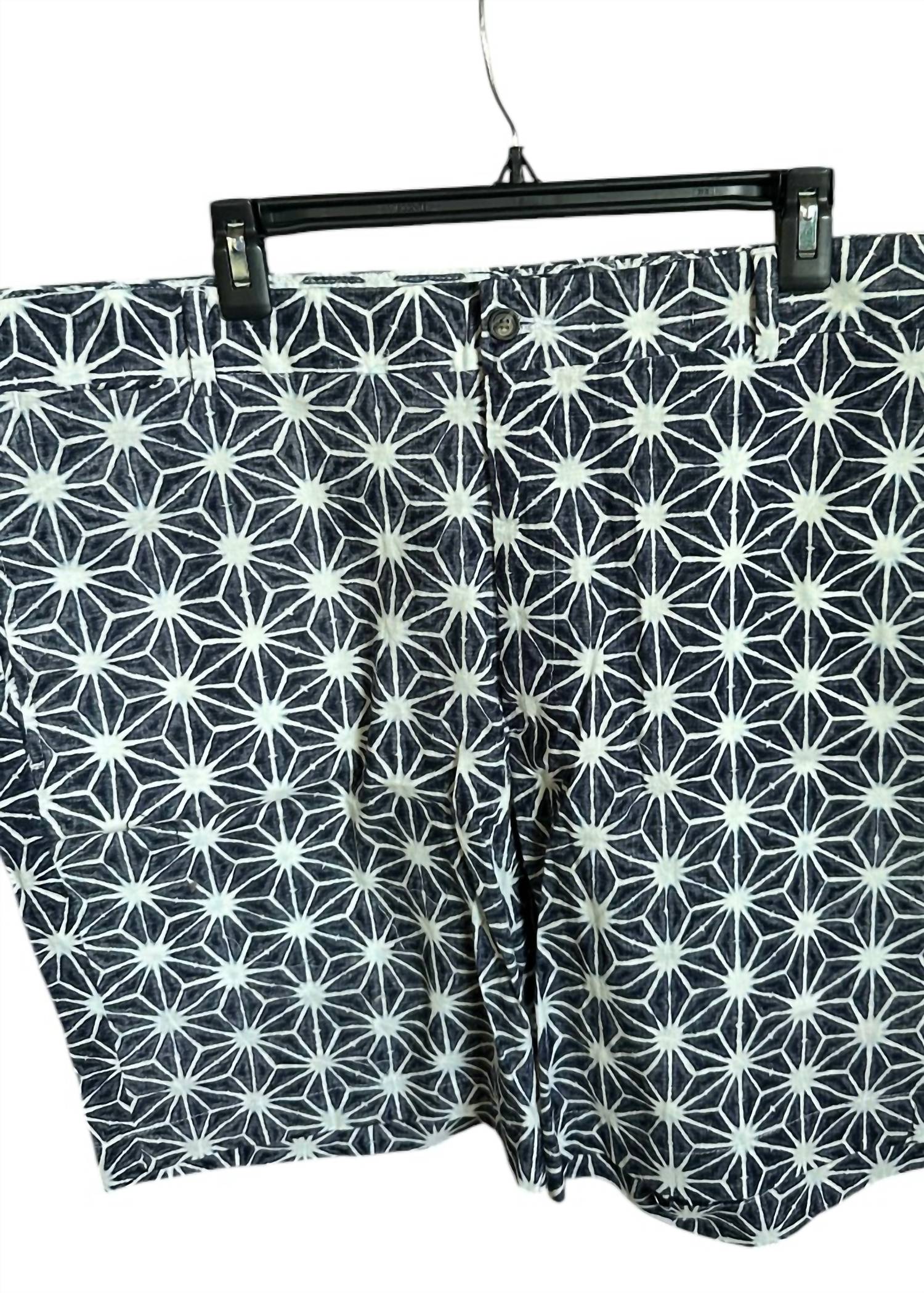 Charleston Khakis Men's Pattern Short in black - men's shorts - detail view