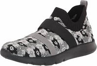 Spenco Women's Karma Stretch Floral Shoes in black white - women's sneaker