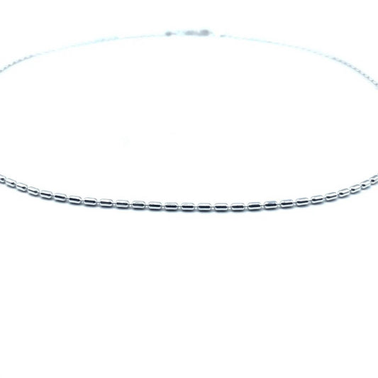 Erin Gray - Women's Waterproof Oval Pattern Necklace