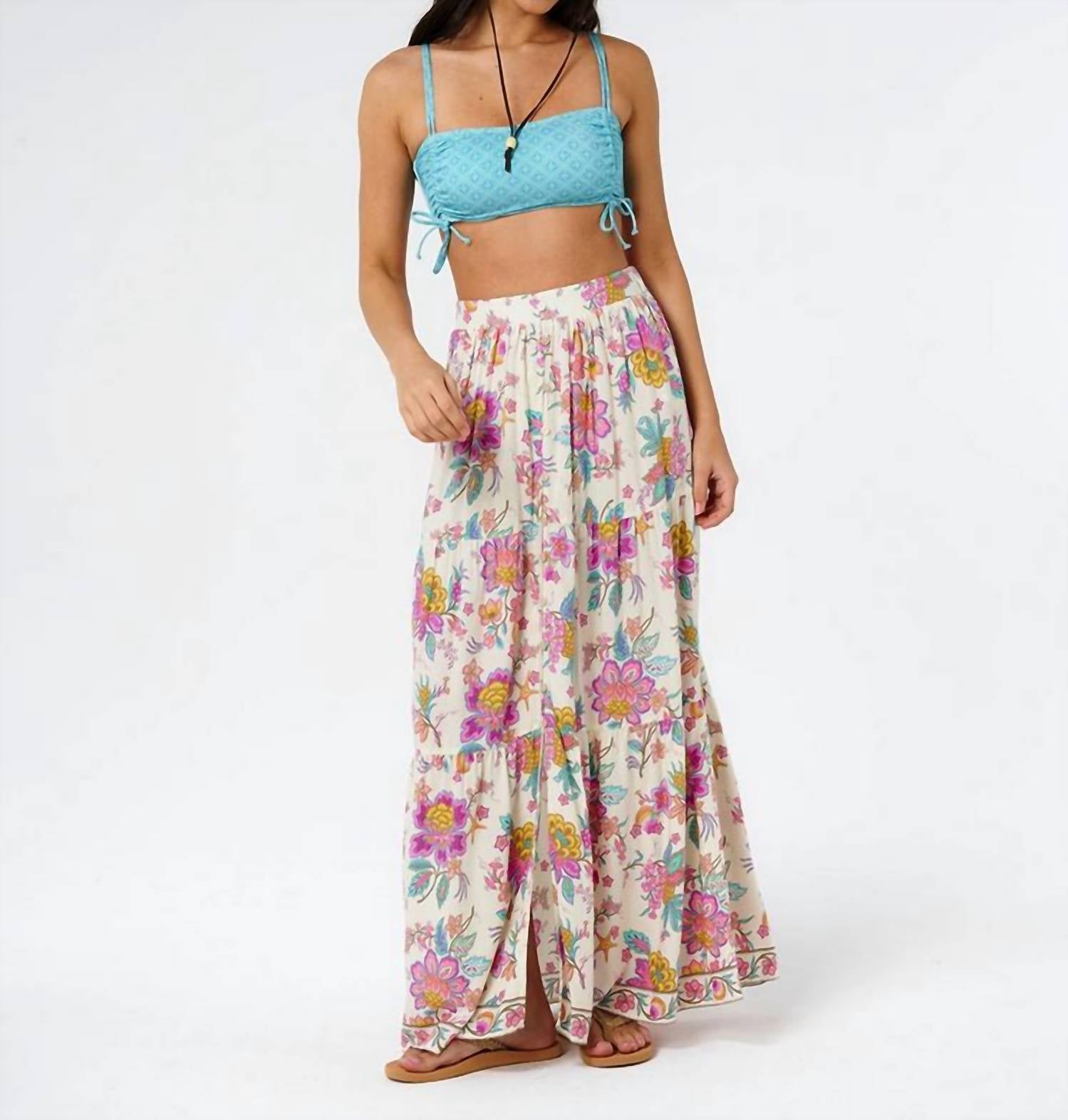 Rip Curl - Half Moon Bay Button Thru Maxi Skirt