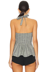 Free People - Anastasia Plaid Top
