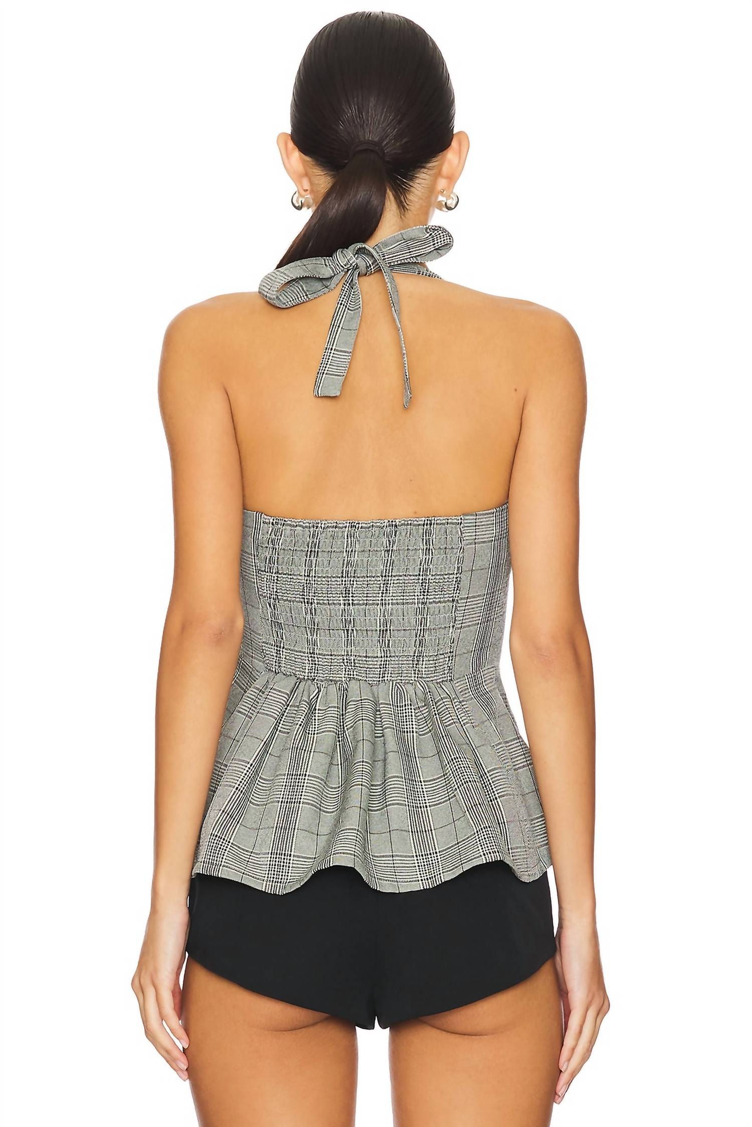 Free People - Anastasia Plaid Top