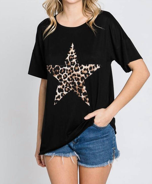 Heimish Usa - Leopard Star Tee