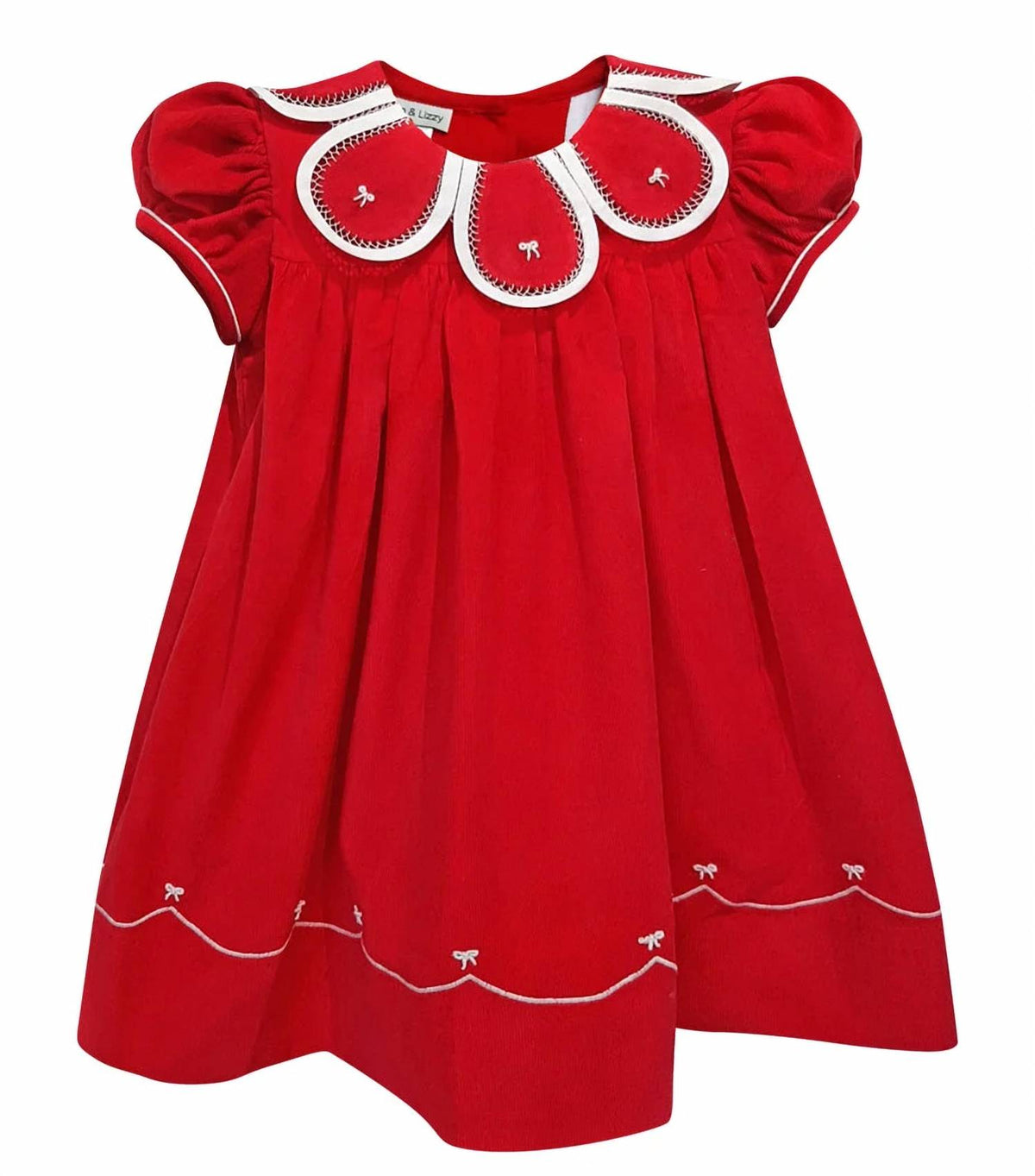 Little Threads - Corduroy Petal Dress