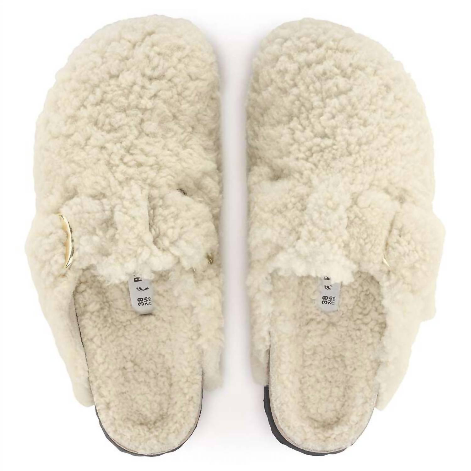Birkenstock - Women's Big Buckle Boston Teddy Clog