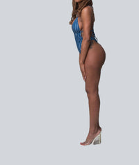 Porshia By Porshia Banks - Camille Striped Monokini