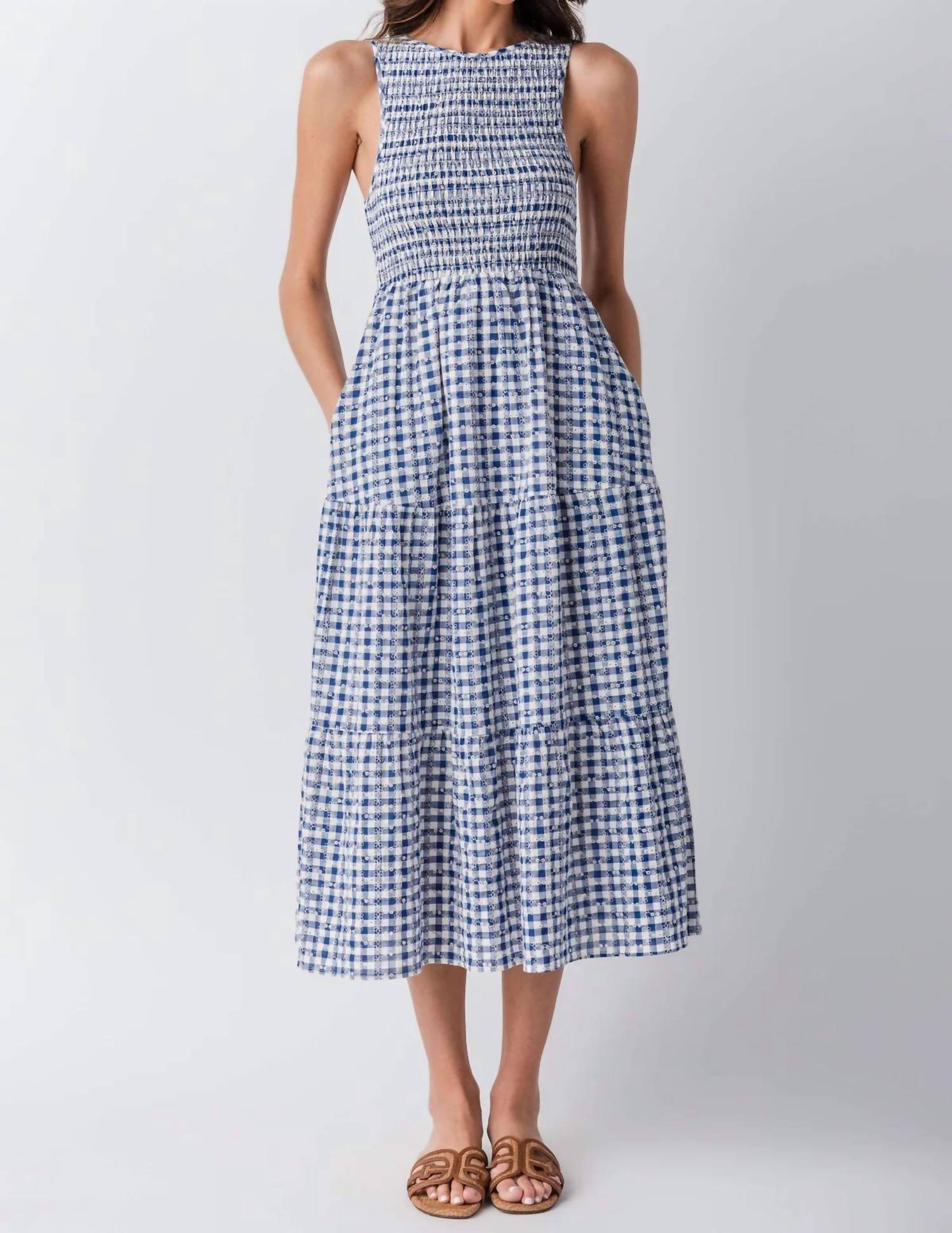 Thml - Sleeveless Gingham Dress