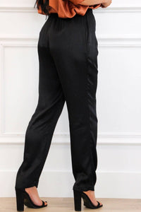 Do+Be - Vita High Waisted Satin Pants