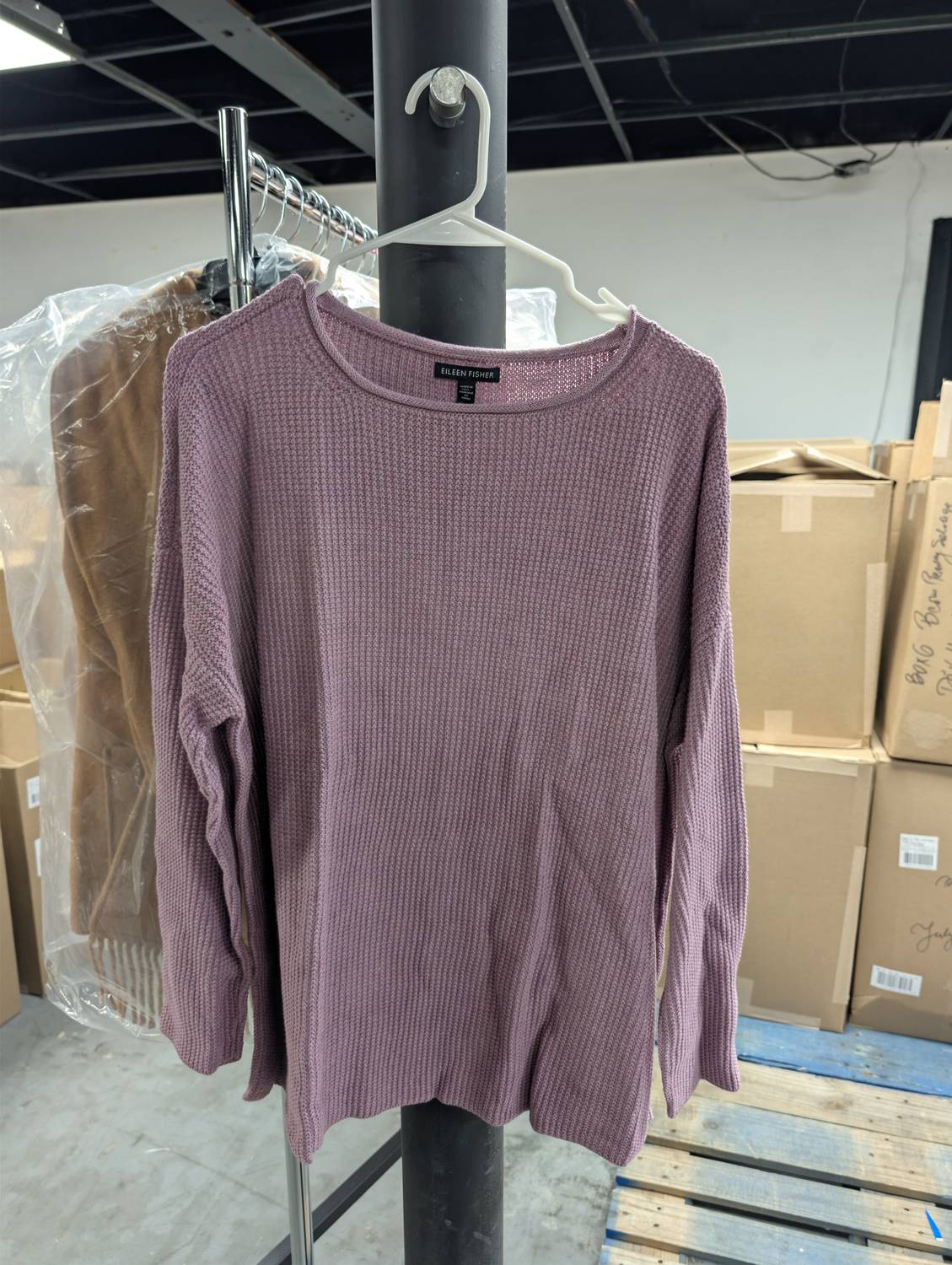 Eileen Fisher - WOMEN'S BALLET NECK BOX TOP