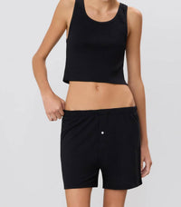 Eterne - Cropped Scoop Neck Tank