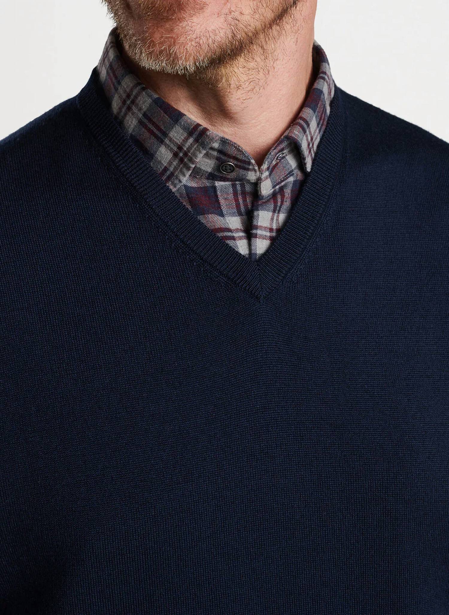 Peter Millar - Autumn Crest V-neck Sweater Vest