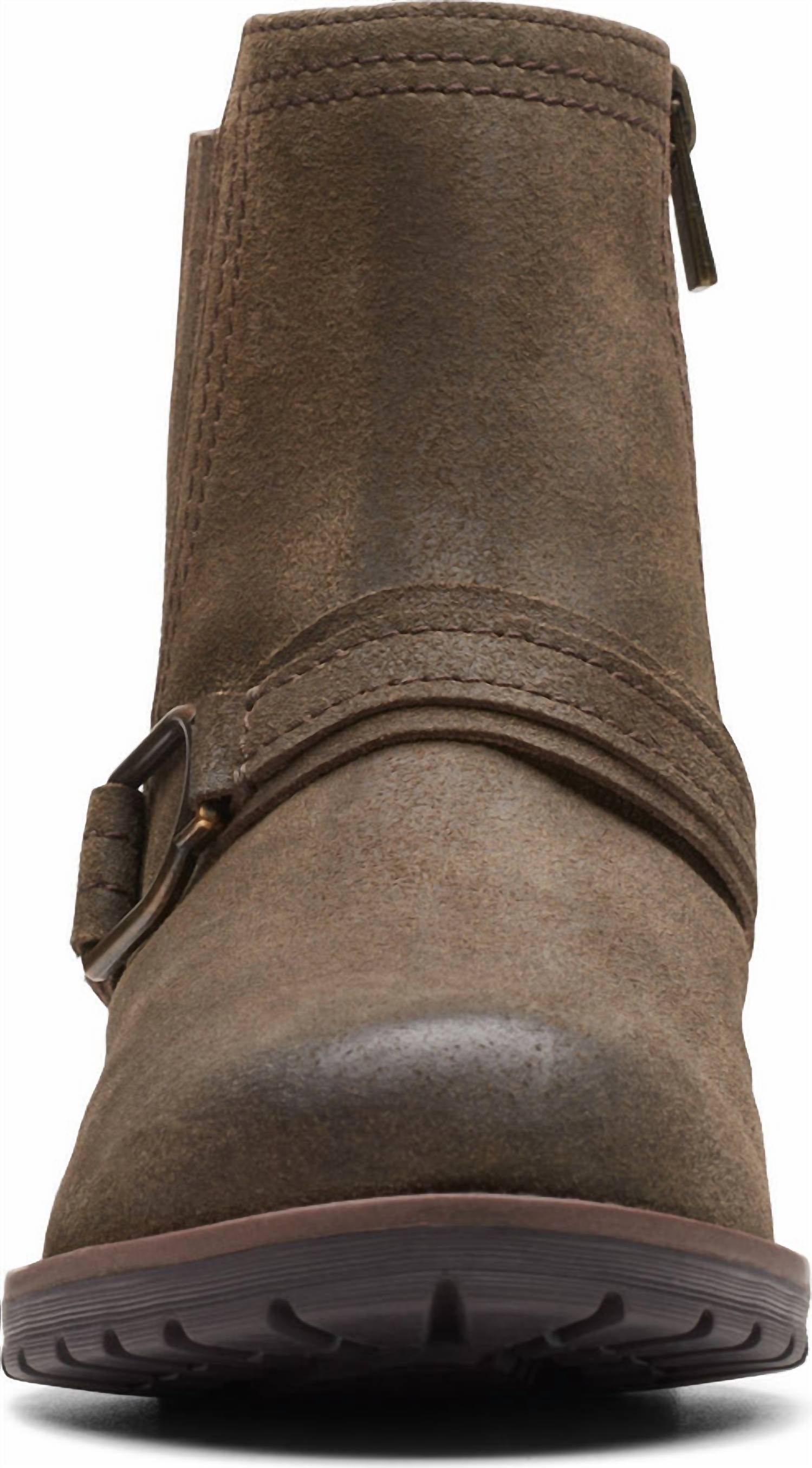 Clarks - Women's Aspra Buckle Casual Dress Boots