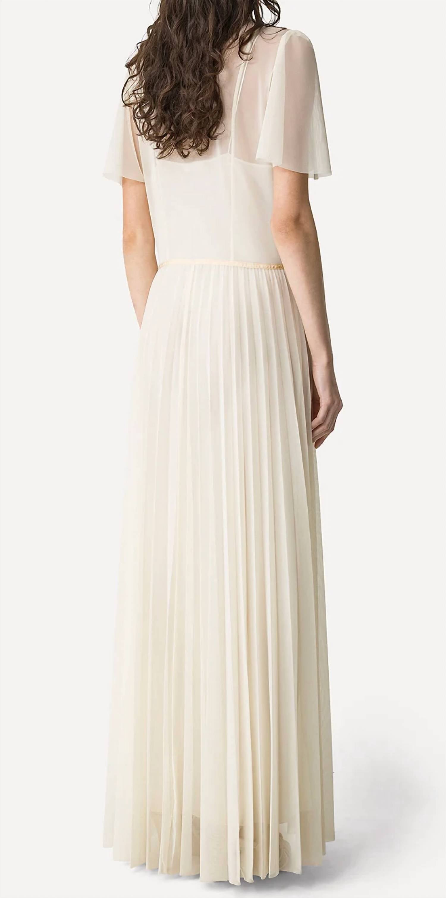 Forte Forte - Tulle Plisse Dress With Slip