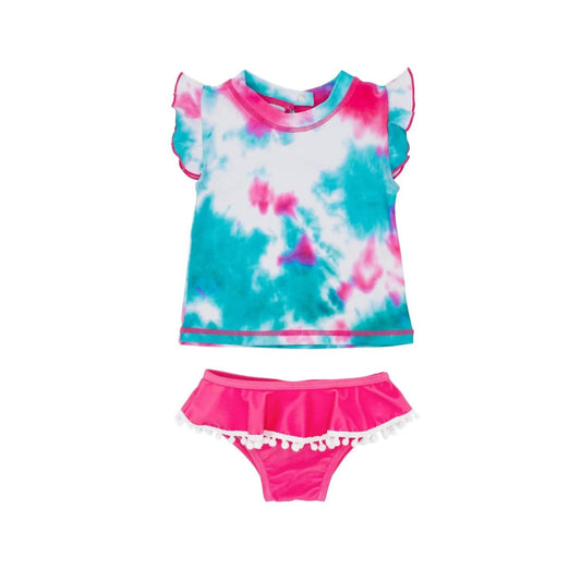 Feather 4 Arrow - Girls Seashell Ruffle Short Sleeve Set