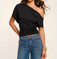 Ramy Brook - Stella Short Sleeve Knit Tee