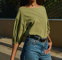 Nation Ltd - Sandra Boatneck Top