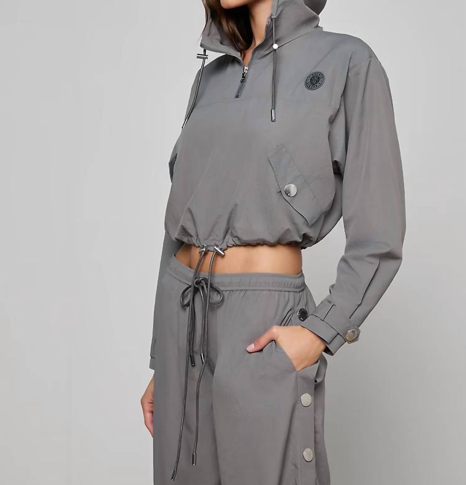 L'Agence - Crop Windbreaker